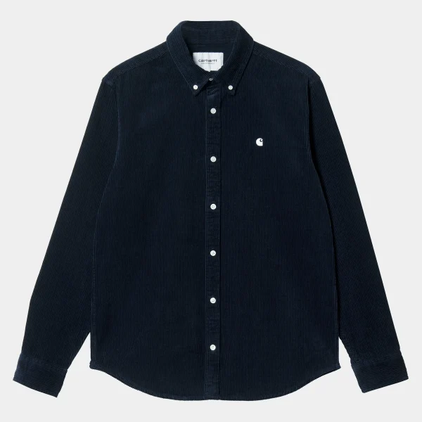 Carhartt WIP L/S Madison Cord Shirt^Homme Chemises