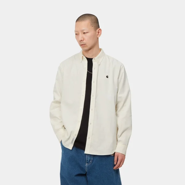 Carhartt WIP L/S Madison Fine Cord Shirt^Homme Chemises