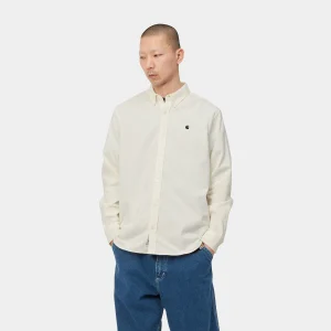 Carhartt WIP L/S Madison Fine Cord Shirt^Homme Chemises