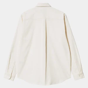 Carhartt WIP L/S Madison Fine Cord Shirt^Homme Chemises