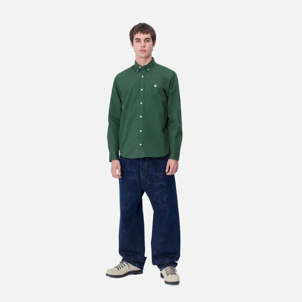 Carhartt WIP L/S Madison Shirt^Homme Chemises