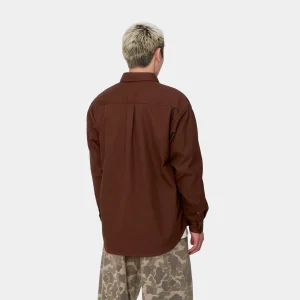 Carhartt WIP L/S Module Script Shirt^Homme Chemises