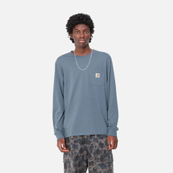 Carhartt WIP L/S Pocket T-Shirt^Homme T-Shirts & Polos