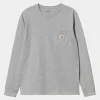 Carhartt WIP L/S Pocket T-Shirt^Homme T-Shirts & Polos