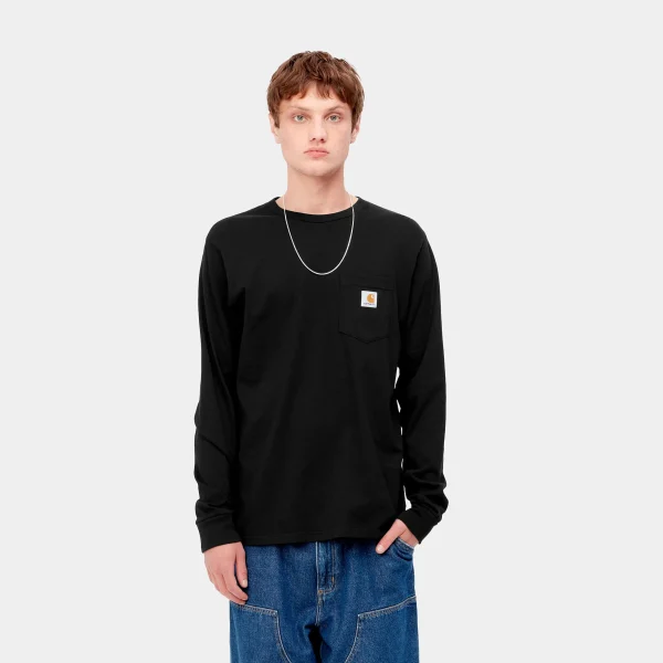 Carhartt WIP L/S Pocket T-Shirt^Homme T-Shirts & Polos