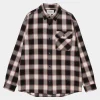 Carhartt WIP L/S Witten Shirt^Homme Chemises
