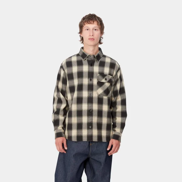 Carhartt WIP L/S Witten Shirt^Homme Chemises