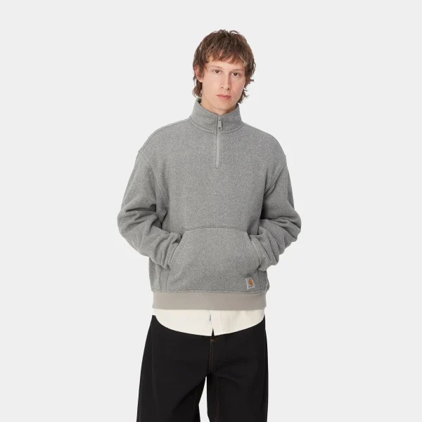 Carhartt WIP Luther Half Zip Sweat^Homme Sweats