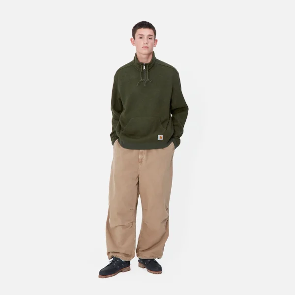 Carhartt WIP Luther Half Zip Sweat^Homme Sweats