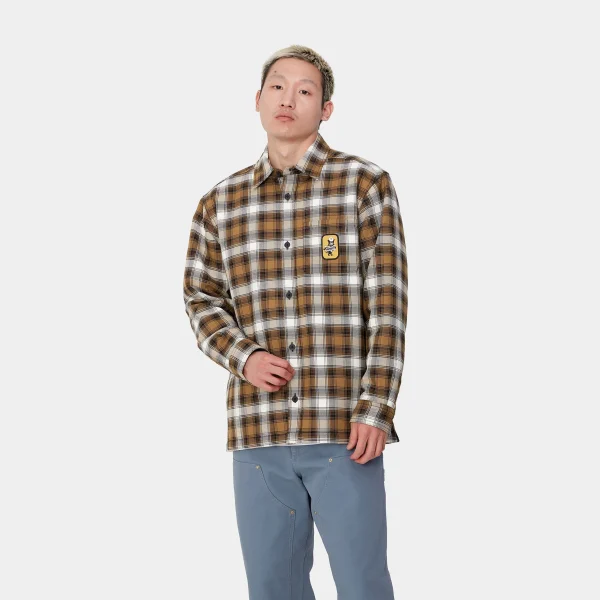 Carhartt WIP Monahan Shirt Jac^Homme Vestes Et Manteaux | Chemises