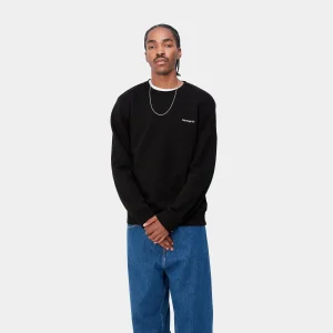 Carhartt WIP Script Embroidery Sweat^Homme Sweats