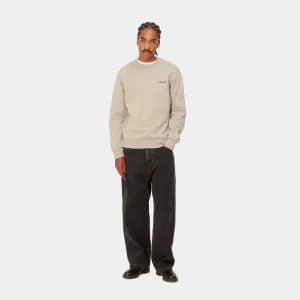 Carhartt WIP Script Embroidery Sweat^Homme Sweats