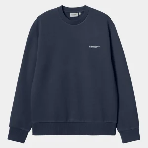 Carhartt WIP Script Embroidery Sweat^Homme Sweats