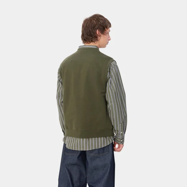 Carhartt WIP Script V-Neck Vest Sweatshirt^Homme Sweats