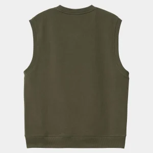 Carhartt WIP Script V-Neck Vest Sweatshirt^Homme Sweats