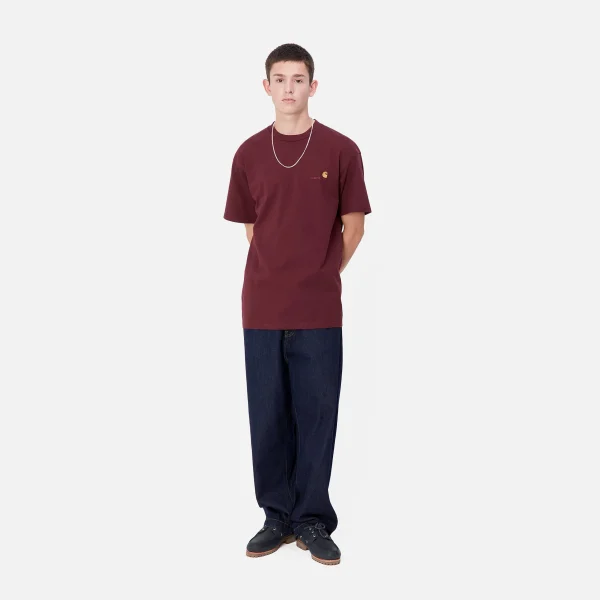 Carhartt WIP S/S American Script T-Shirt^Homme T-Shirts & Polos