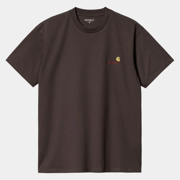 Carhartt WIP S/S American Script T-Shirt^Homme T-Shirts & Polos