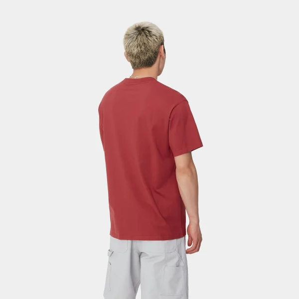 Carhartt WIP S/S Amour Pocket T-Shirt^Homme T-Shirts & Polos