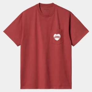 Carhartt WIP S/S Amour Pocket T-Shirt^Homme T-Shirts & Polos