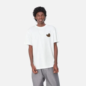Carhartt WIP S/S Brown Ducks T-Shirt^Homme T-Shirts & Polos