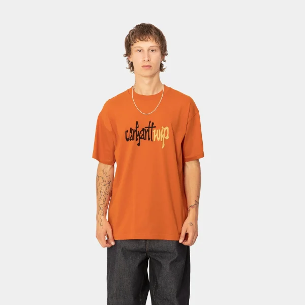Carhartt WIP S/S Brush WIP T-Shirt^Homme T-Shirts & Polos