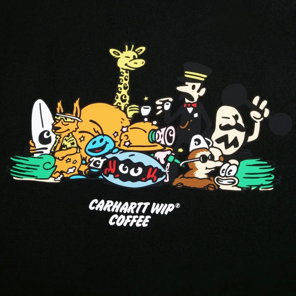 Carhartt WIP S/S Coffee T-Shirt F24^Homme T-Shirts & Polos