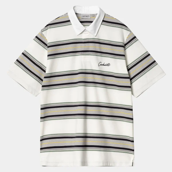 Carhartt WIP S/S Gaines Rugby Shirt^Homme T-Shirts & Polos