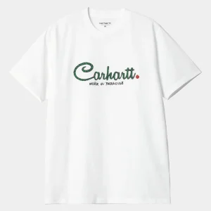Carhartt WIP S/S Paradise Script T-Shirt^Homme T-Shirts & Polos