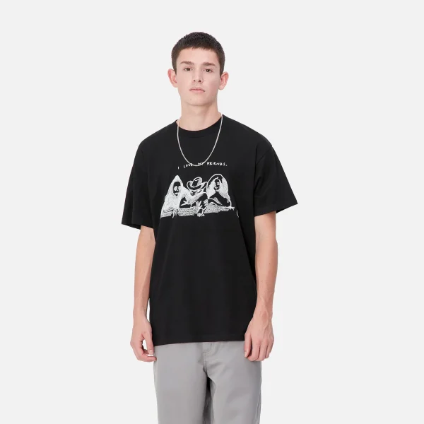 Carhartt WIP S/S Pepe Friends T-Shirt^Homme T-Shirts & Polos