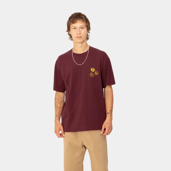 Carhartt WIP S/S Pins T-Shirt^Homme T-Shirts & Polos