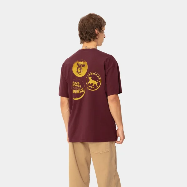 Carhartt WIP S/S Pins T-Shirt^Homme T-Shirts & Polos