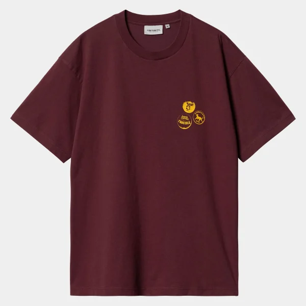 Carhartt WIP S/S Pins T-Shirt^Homme T-Shirts & Polos