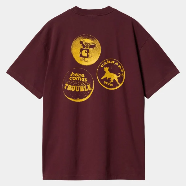 Carhartt WIP S/S Pins T-Shirt^Homme T-Shirts & Polos