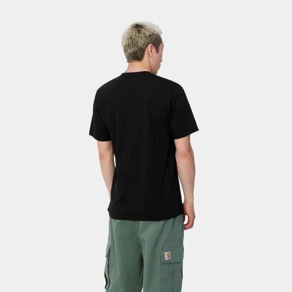 Carhartt WIP S/S Press Script T-Shirt^Homme T-Shirts & Polos
