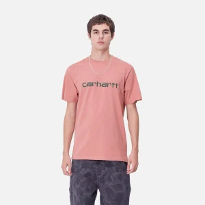 Carhartt WIP S/S Script T-Shirt^Homme T-Shirts & Polos
