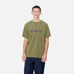 Carhartt WIP S/S Script T-Shirt^Homme T-Shirts & Polos