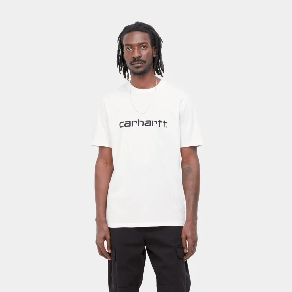 Carhartt WIP S/S Script T-Shirt^Homme T-Shirts & Polos