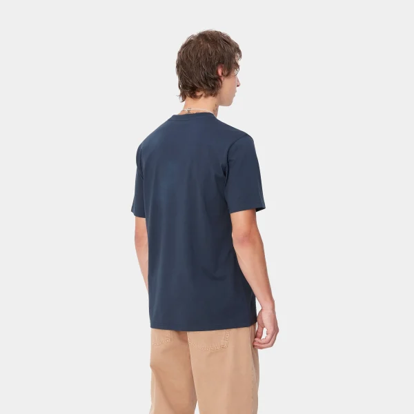 Carhartt WIP S/S Script T-Shirt^Homme T-Shirts & Polos
