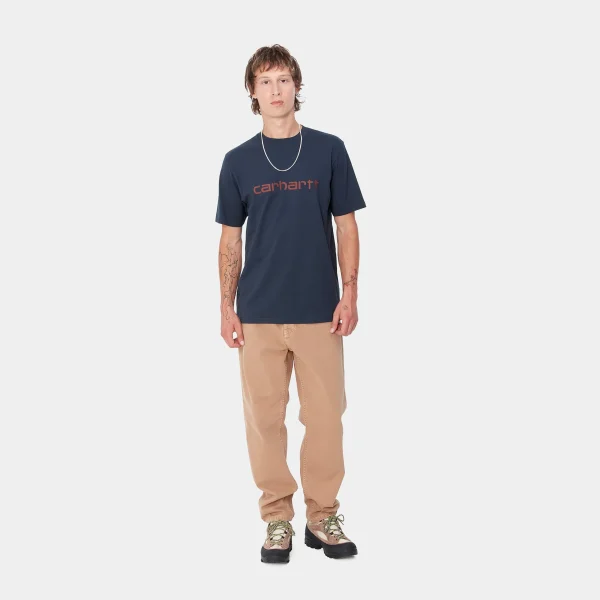 Carhartt WIP S/S Script T-Shirt^Homme T-Shirts & Polos