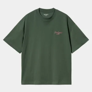 Carhartt WIP S/S Signature Script T-Shirt^Homme T-Shirts & Polos