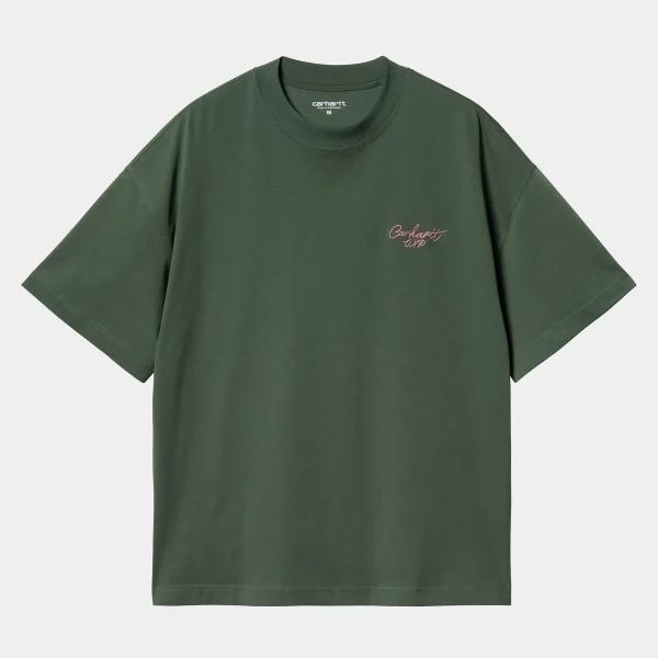 Carhartt WIP S/S Signature Script T-Shirt^Homme T-Shirts & Polos