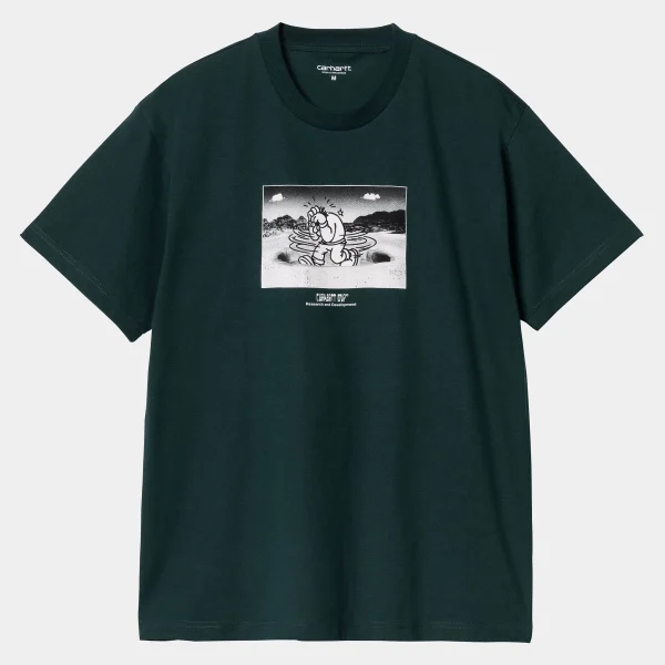 Carhartt WIP S/S Think Tank T-Shirt^Homme T-Shirts & Polos
