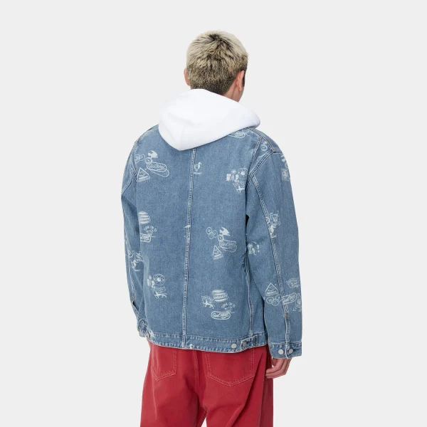 Carhartt WIP Stamp Jacket^Homme Vestes Et Manteaux | Denim