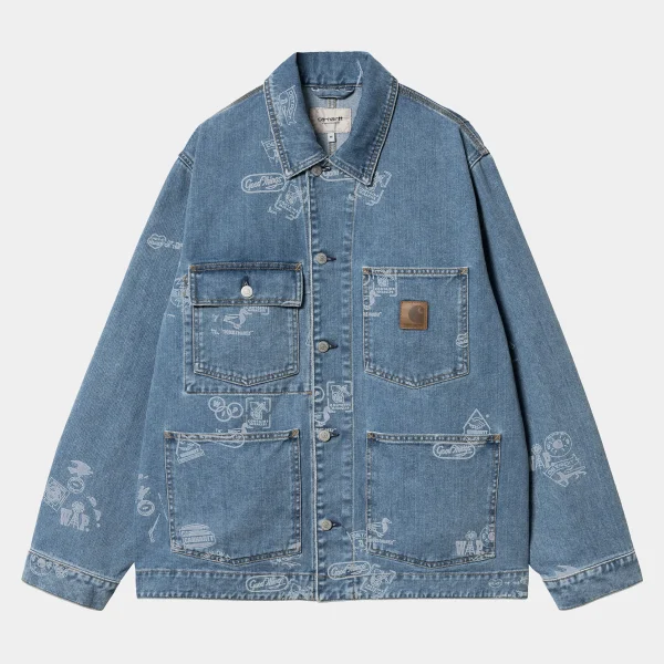 Carhartt WIP Stamp Jacket^Homme Vestes Et Manteaux | Denim