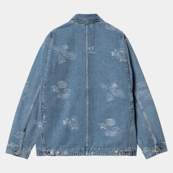 Carhartt WIP Stamp Jacket^Homme Vestes Et Manteaux | Denim