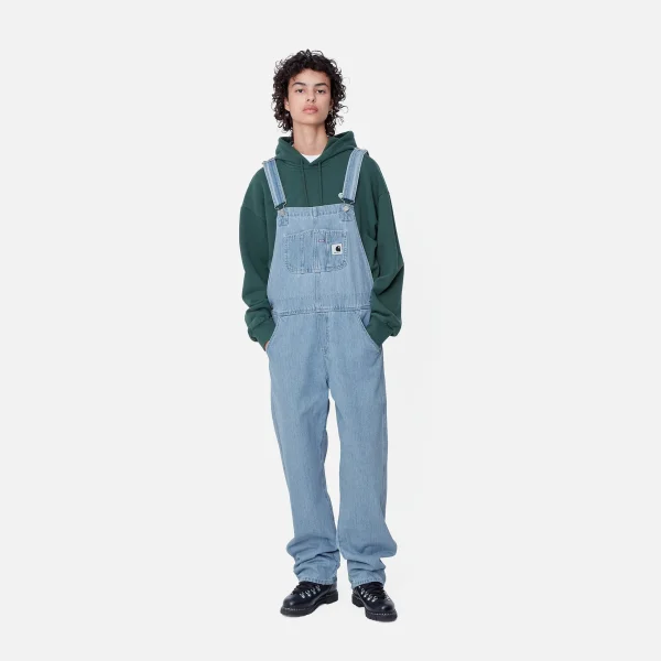 Carhartt WIP W' Bib Overall Straight^Femme Denim | Salopettes