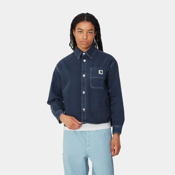 Carhartt WIP W' Georgia Shirt Jac^Femme Vestes | Chemises