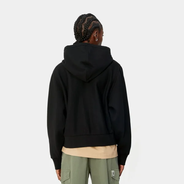 Carhartt WIP W' Hooded American Script Jacket^Femme Sweats