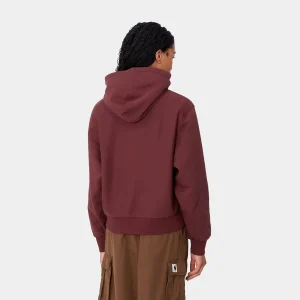 Carhartt WIP W' Hooded American Script Sweatshirt^Femme Sweats