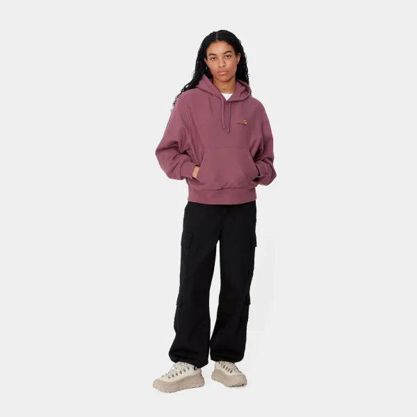 Carhartt WIP W' Hooded American Script Sweatshirt^Femme Sweats